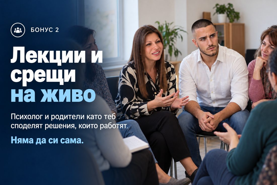 Бонус 2: Лекции и срещи на живо